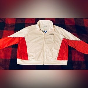 NWT adidas unisex sz 3XL lightweight full size jacket.